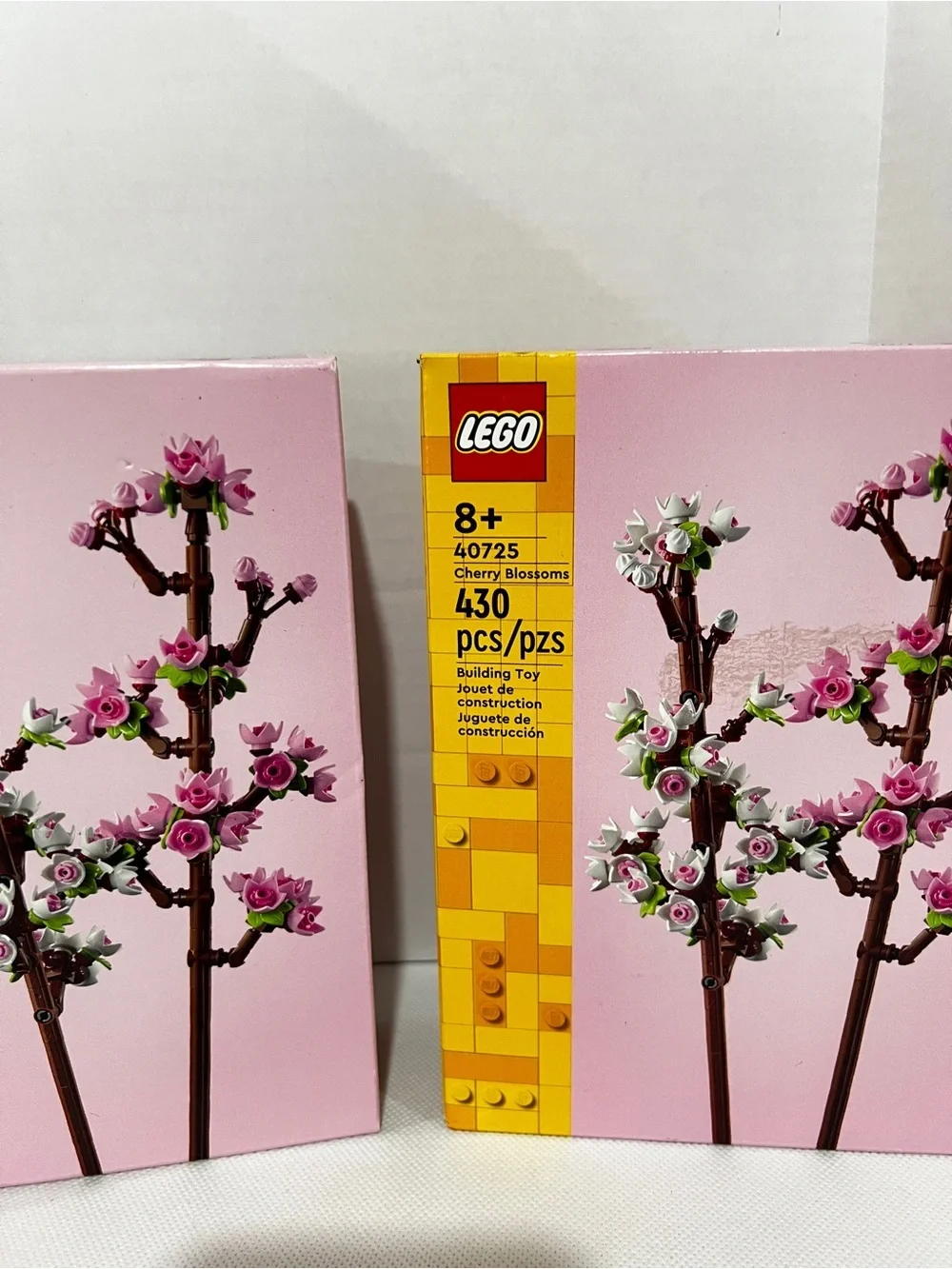 LEGO Lot Of Two Cherry Blossom Building Set Ages 8+ Building  Floral Toy #40725